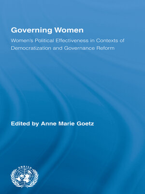 cover image of Governing Women